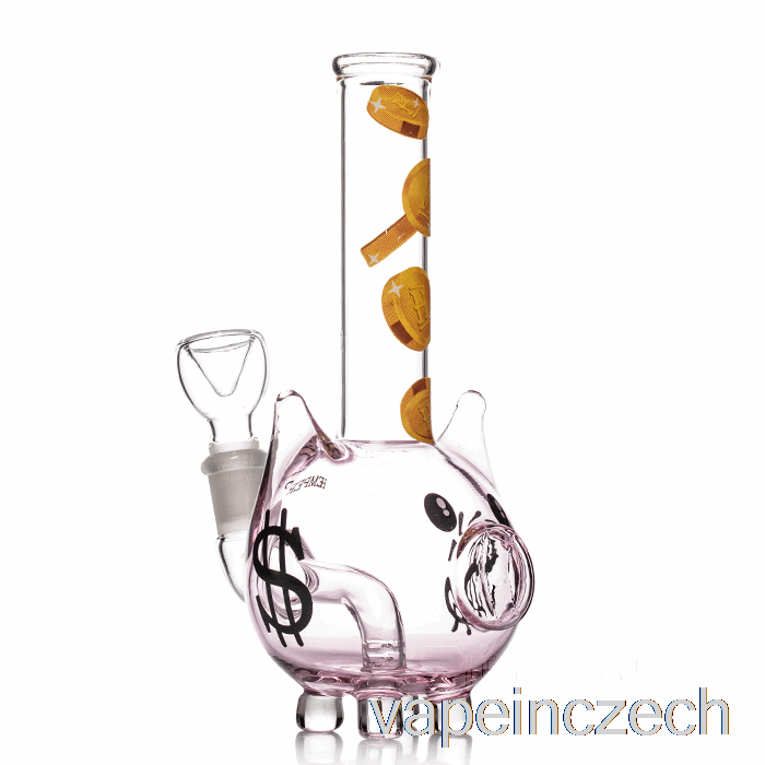 Konopné Prasátko Bong Růžové Vape Pero